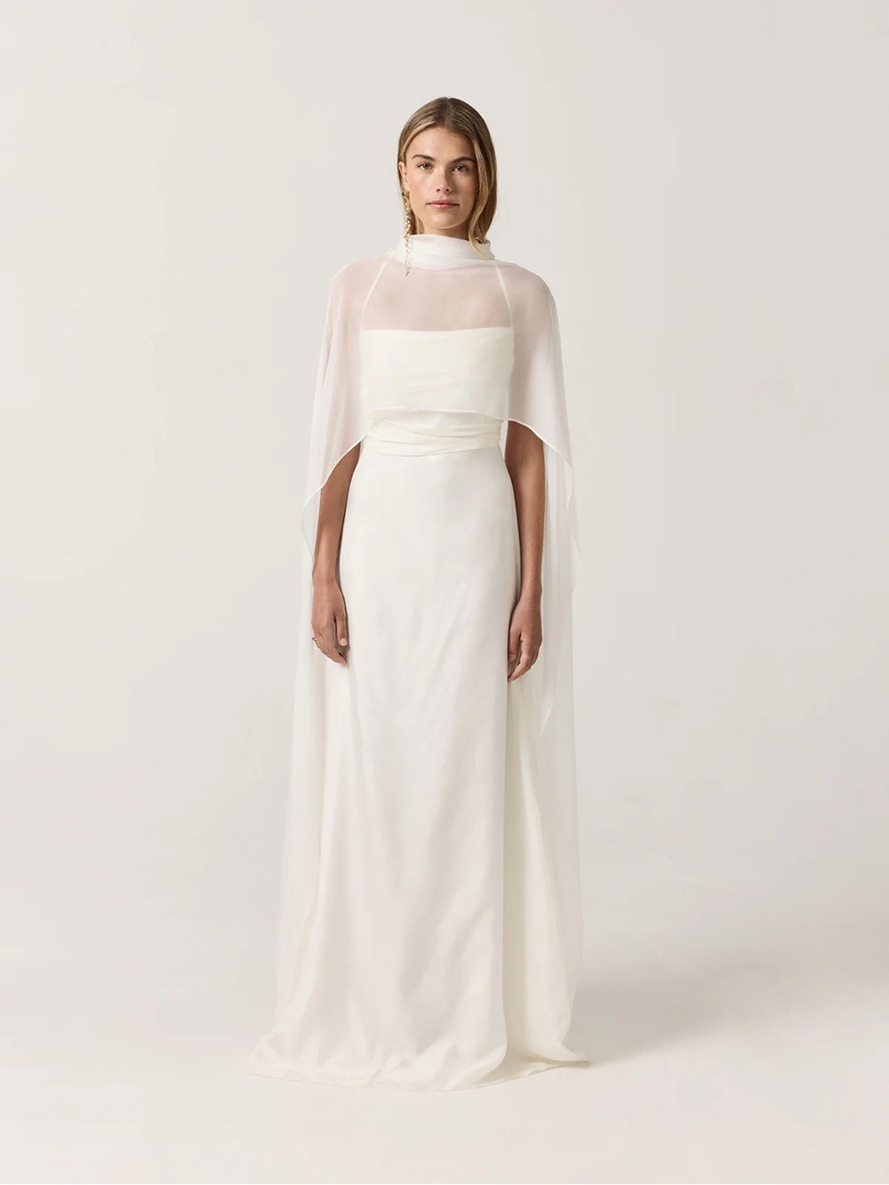 Elegant White Cape